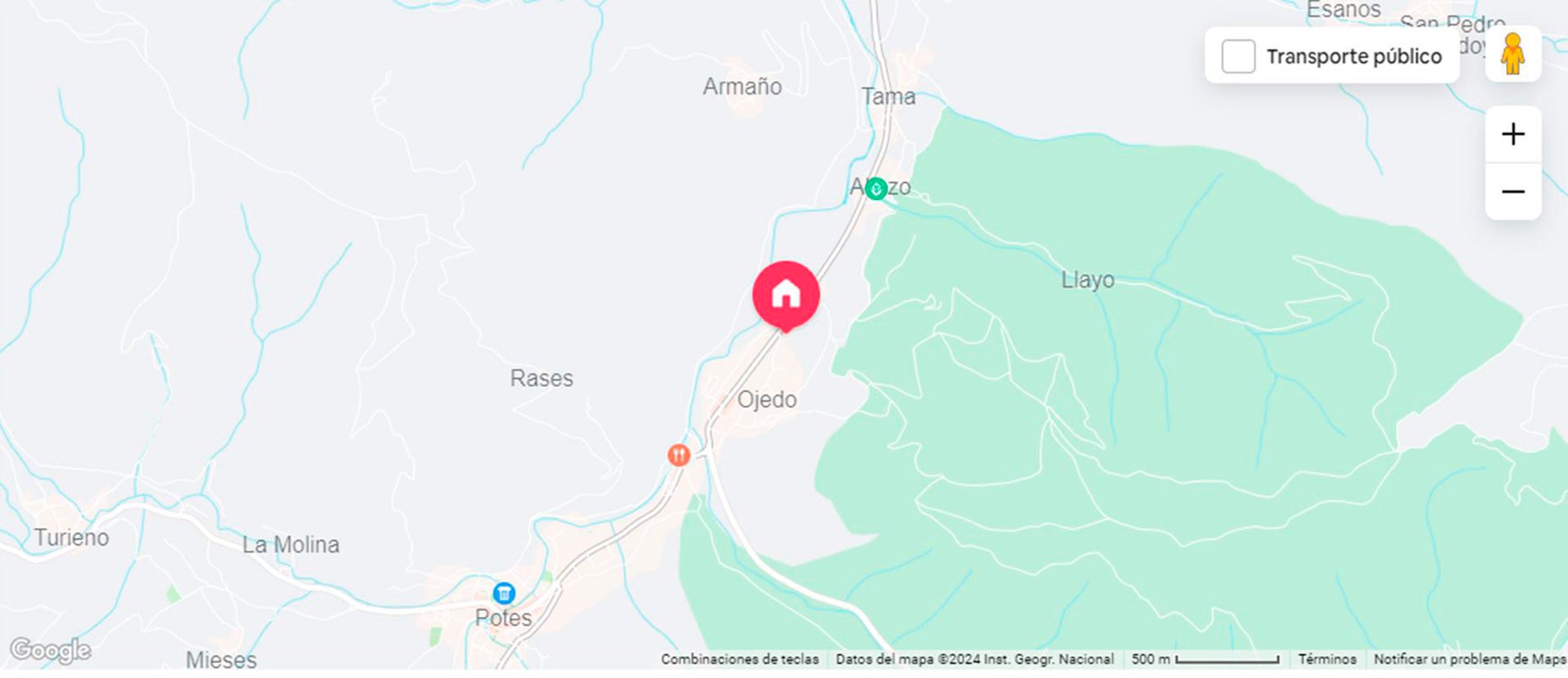 A cinco minutos de Potes